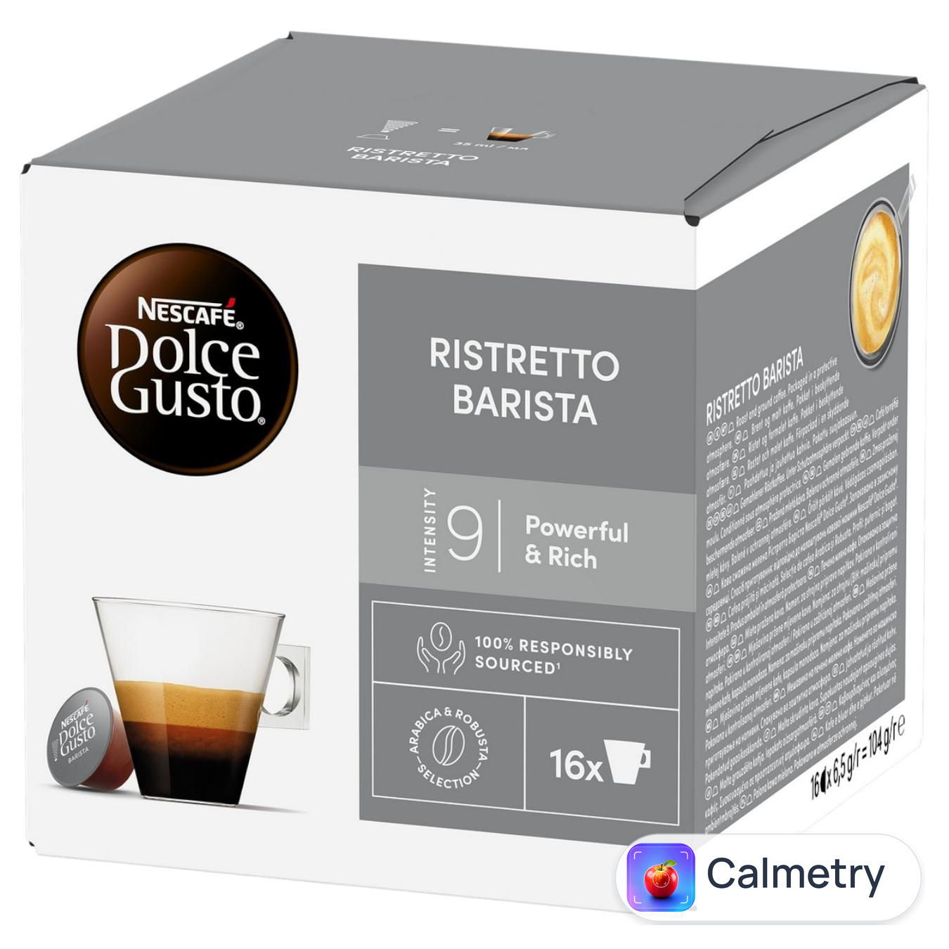Кава в капсулах NESCAFÉ® DOLCE GUSTO® Ristretto Barista 6,5г*16шт