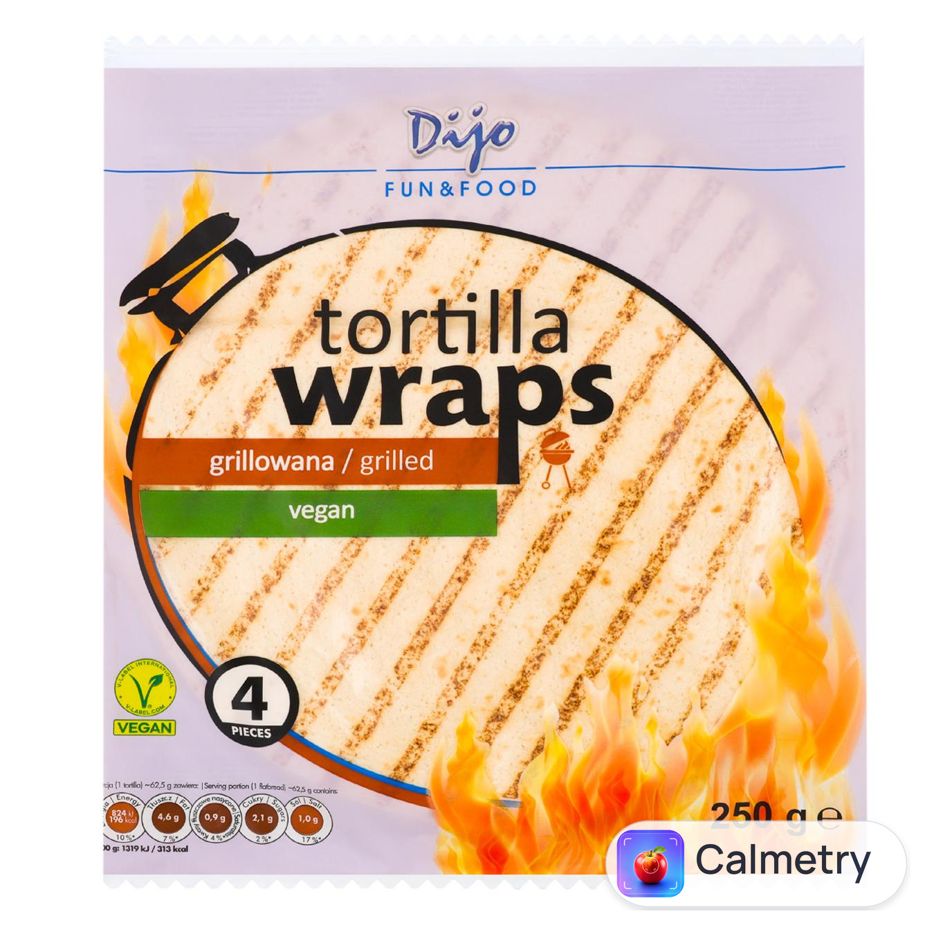 Тортілья Dijo Grill пшенична 250г