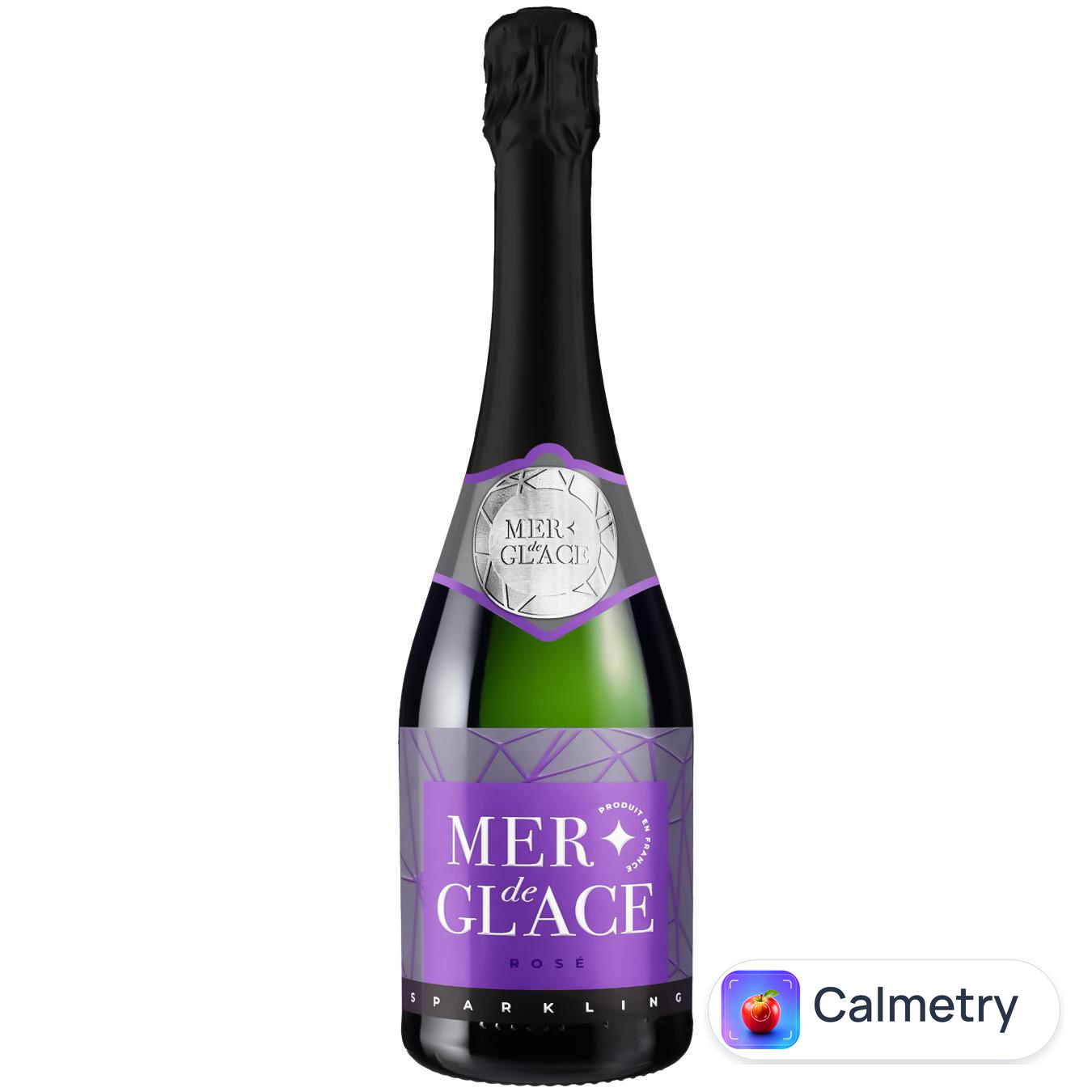 Вино ігристе Mer de Glace Rose рожеве брют 11% 0,75л