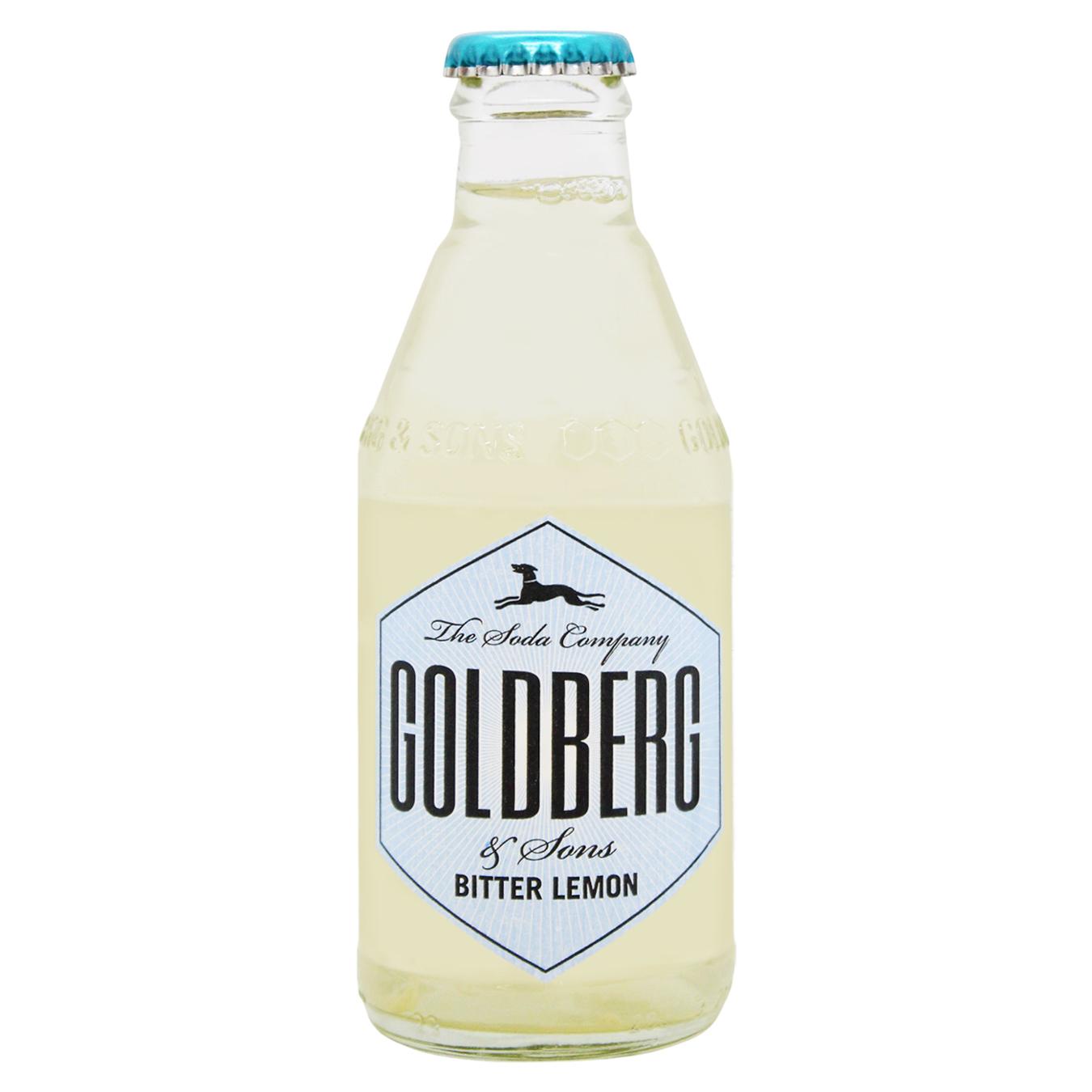 Напій газований Goldberg Тонік Bitter Lemon 200мл — фото продукту