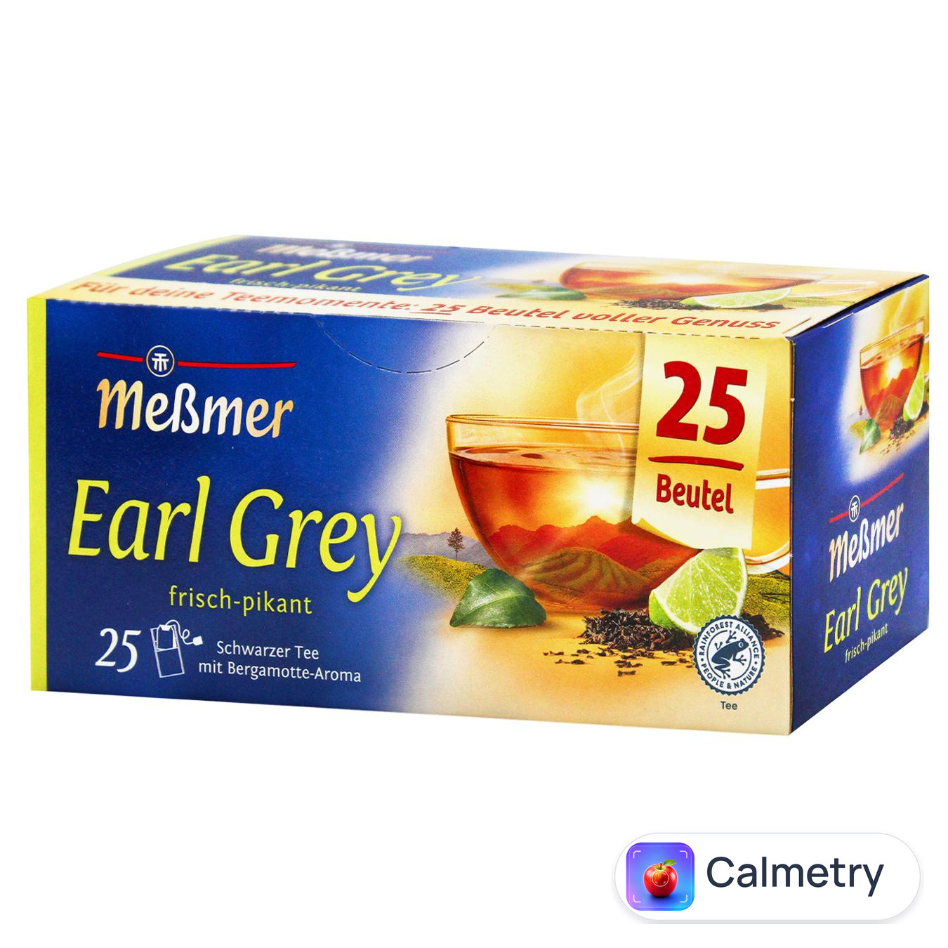 Чай чорний Messmer Earl Grey з ароматом бергамоту 1,75г*25шт