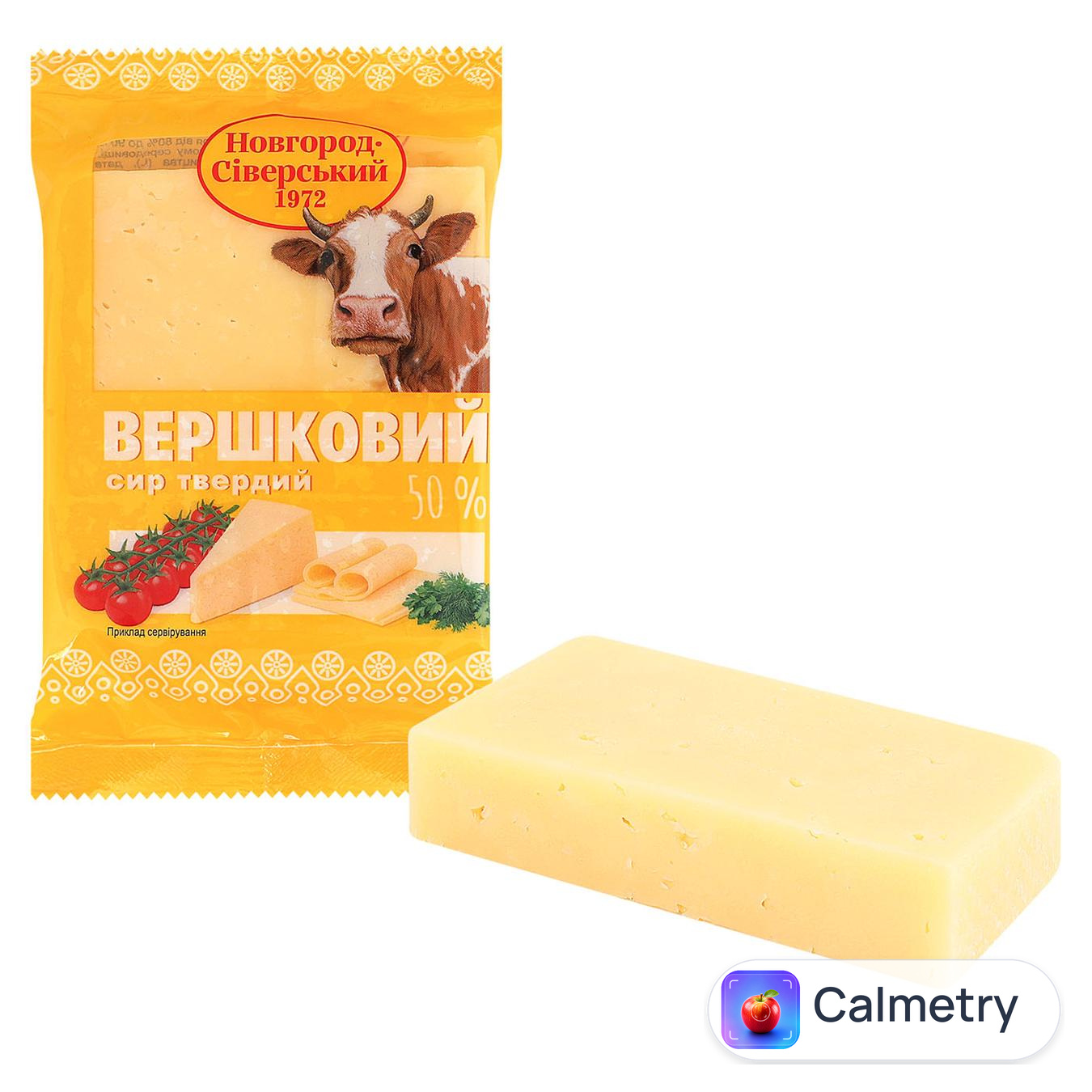 Сир Новгород-Сіверський Вершковий 50% — фото продукту