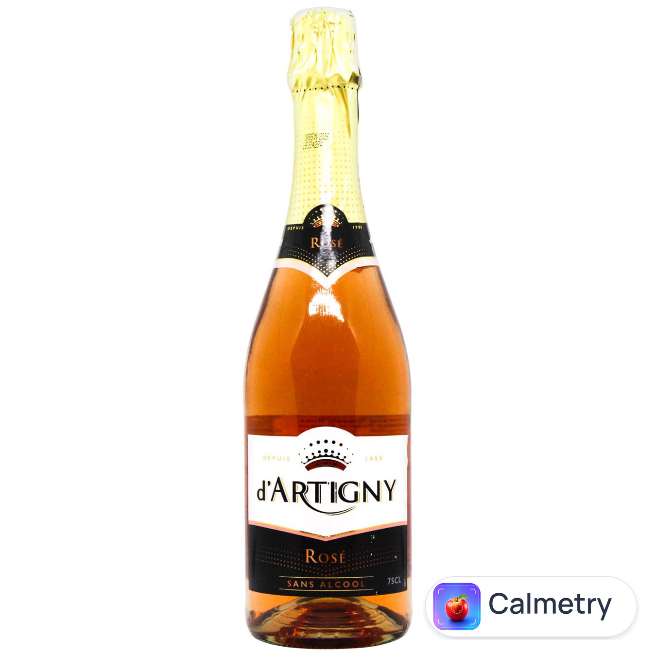 Напій безалкогольний D'Artigny Grand Classic Rose на основі вина газований 0,75л