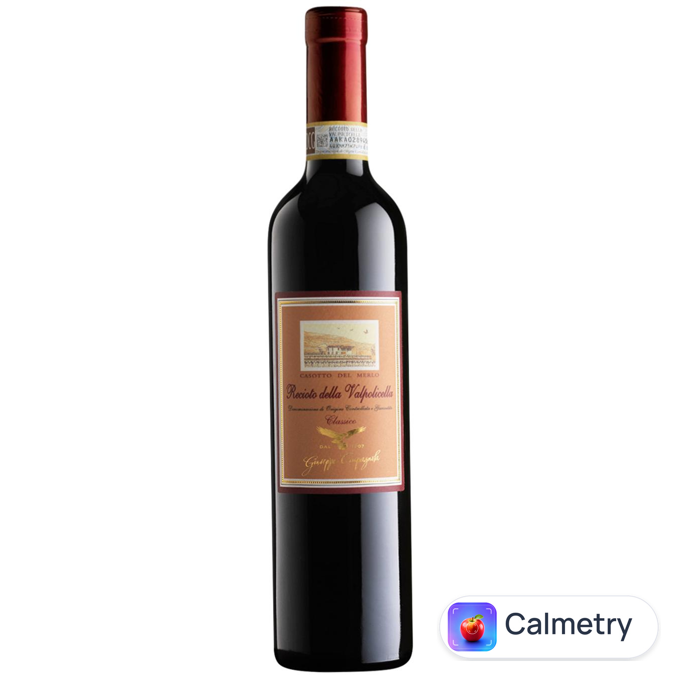 Вино Campagnola Recioto della Valpolicella Classico Casotto del Merlo червоне солодке 13% 0.5л