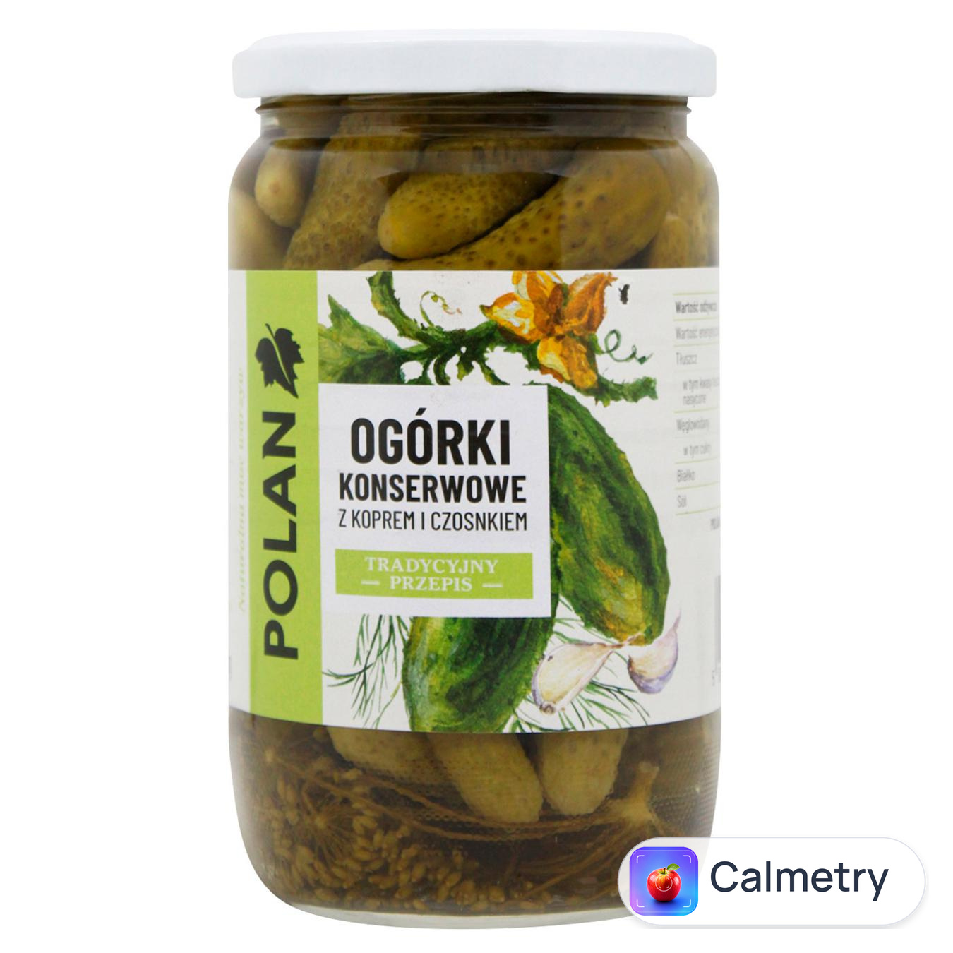 Огірки Polan кисло-солодкі мариновані 680г