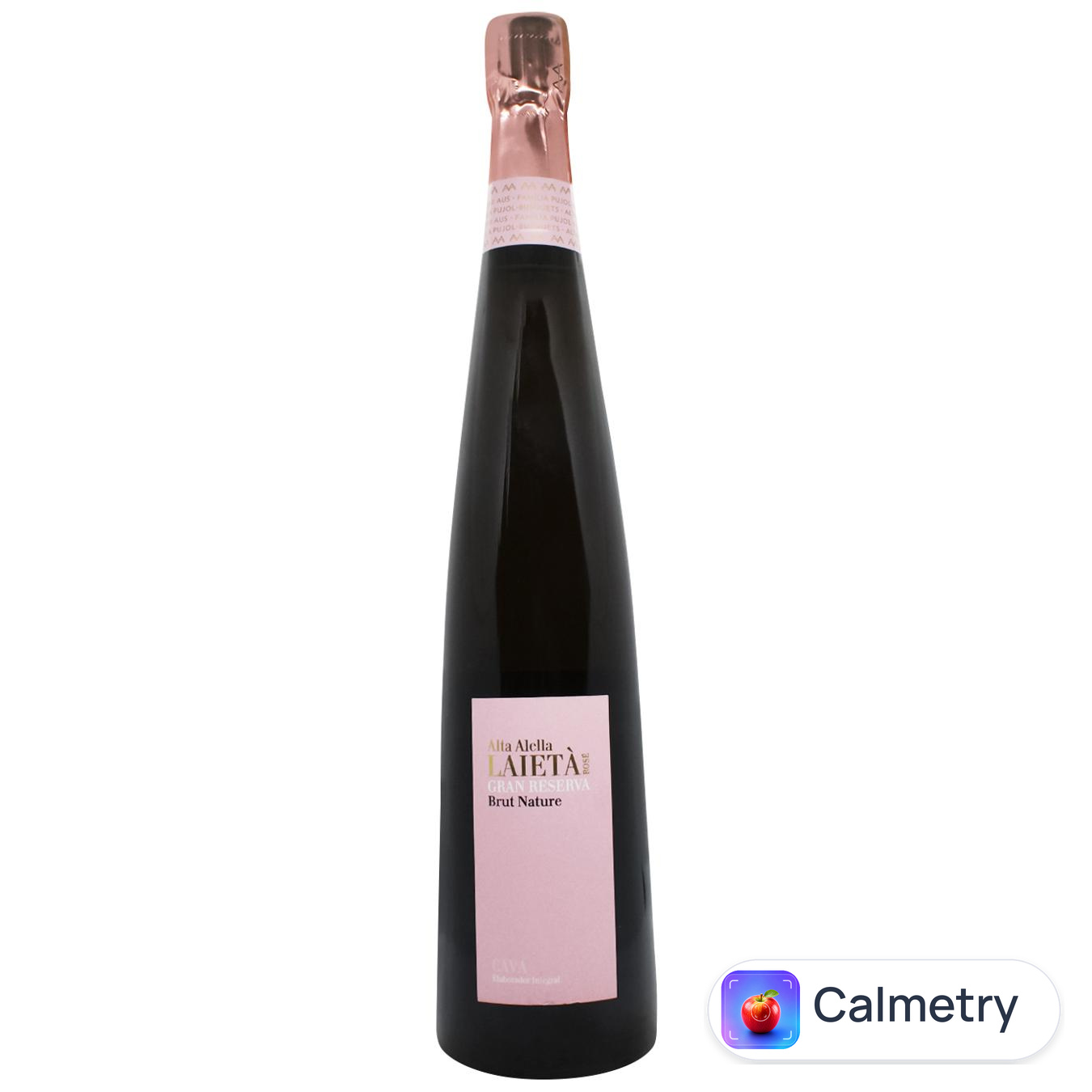 Вино ігристе Alta Alella Laieta Rose Cava de Guarda Superior Gran Reserva рожеве брют 12% 0,75л
