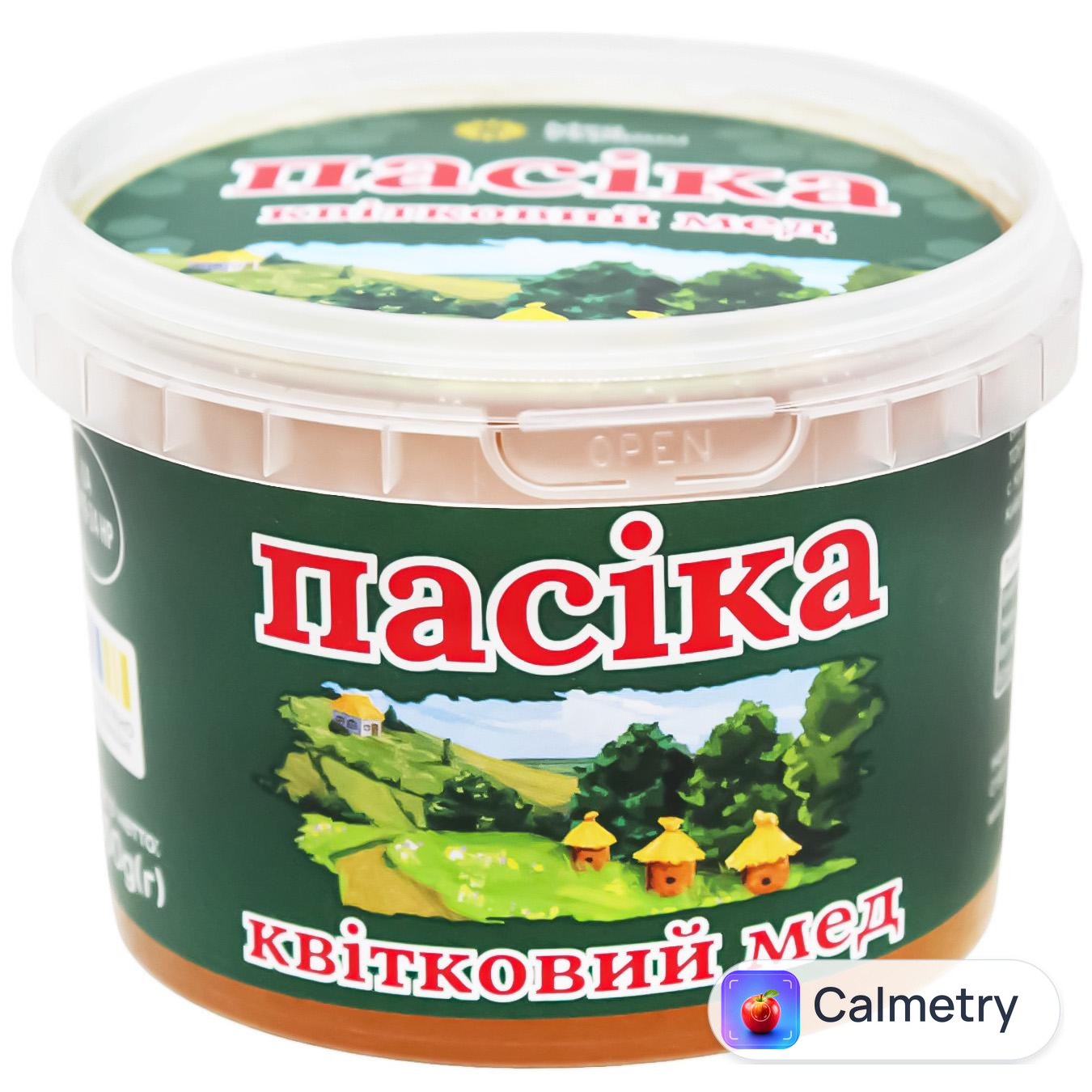 Мед Пасіка Квітковий 500г — фото продукту