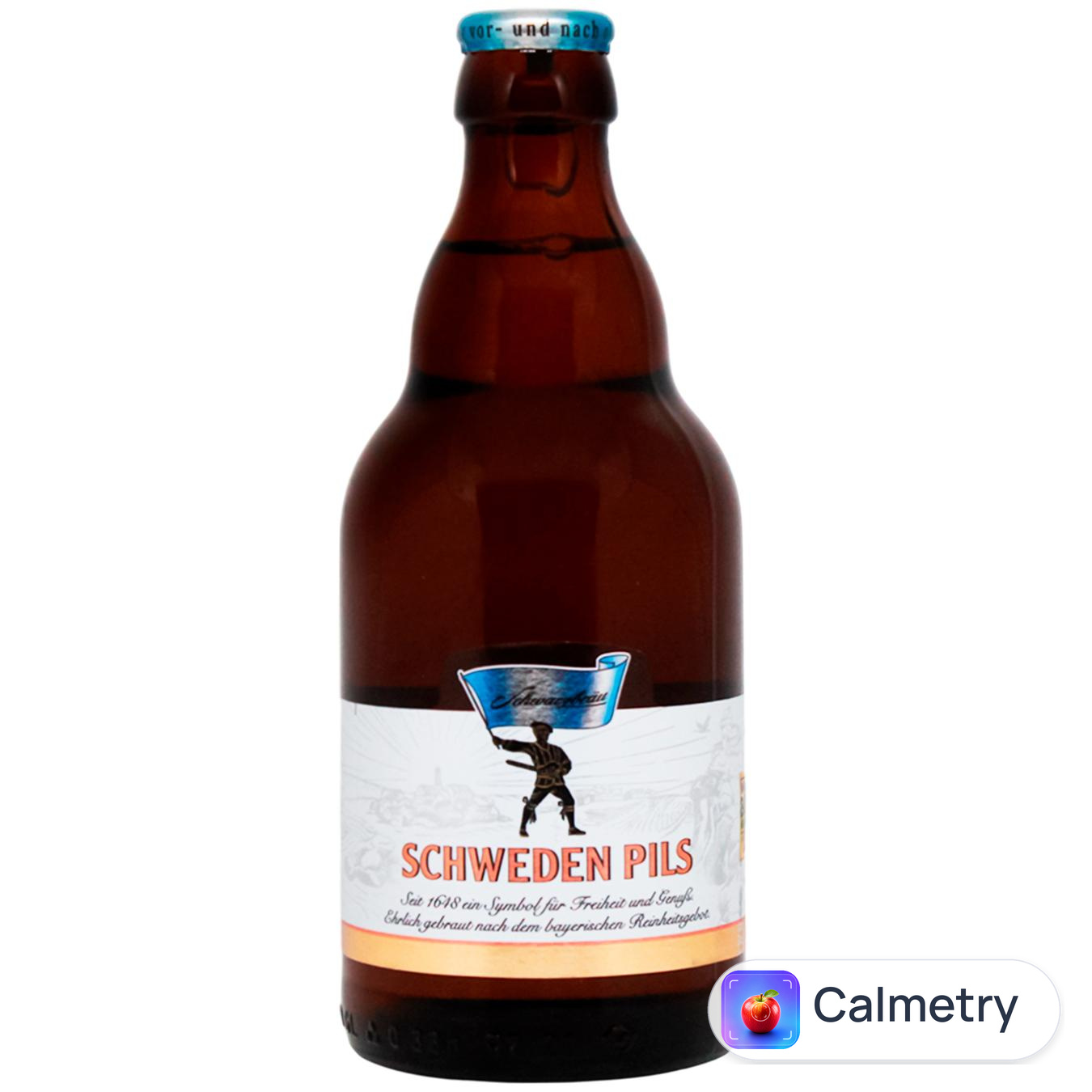 Пиво Schwarzbrau Schweden Pils світле фільтроване 5% 0,33л