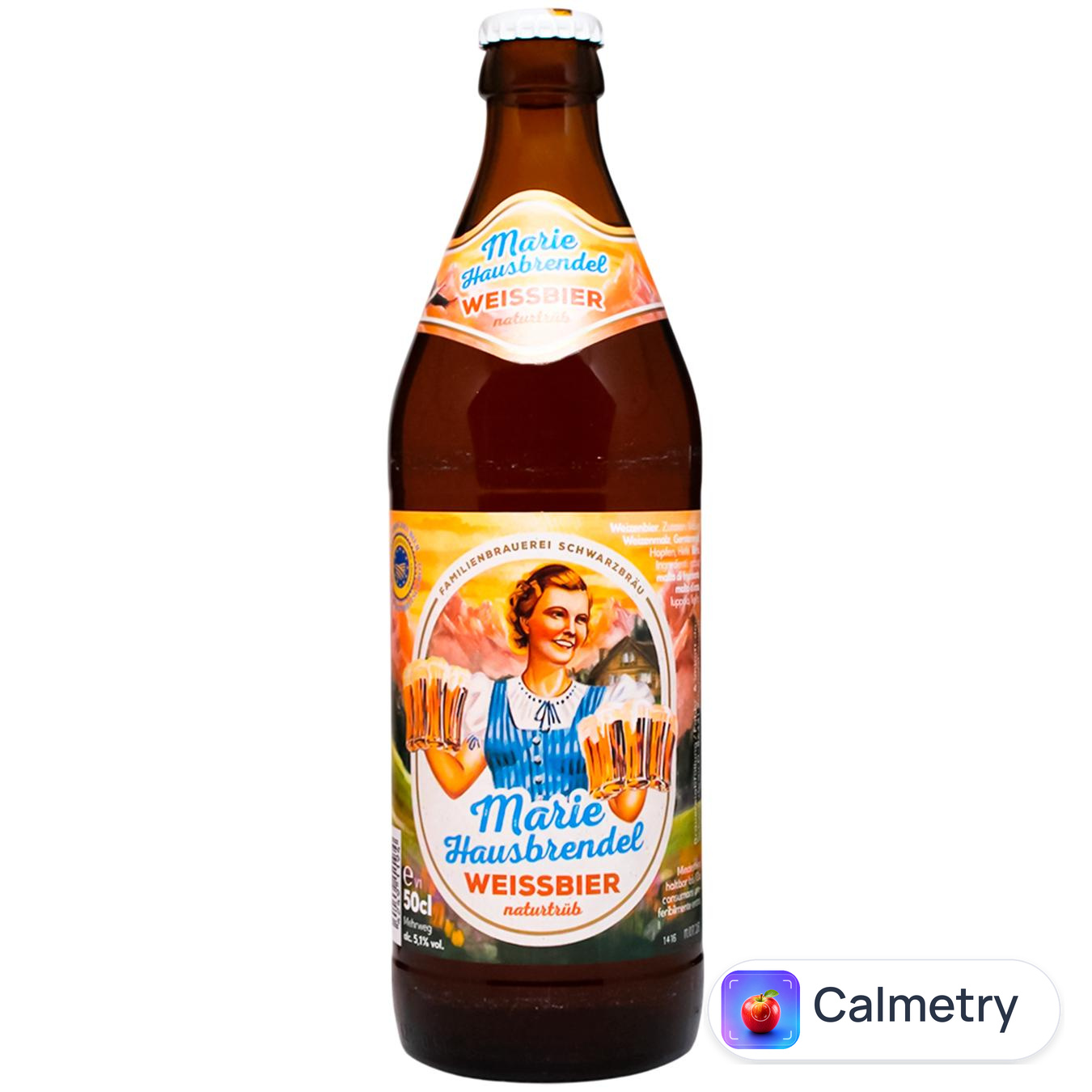 Пиво Marie Hausbrendel Weissbier темне фільтроване 5,1% 0,5л