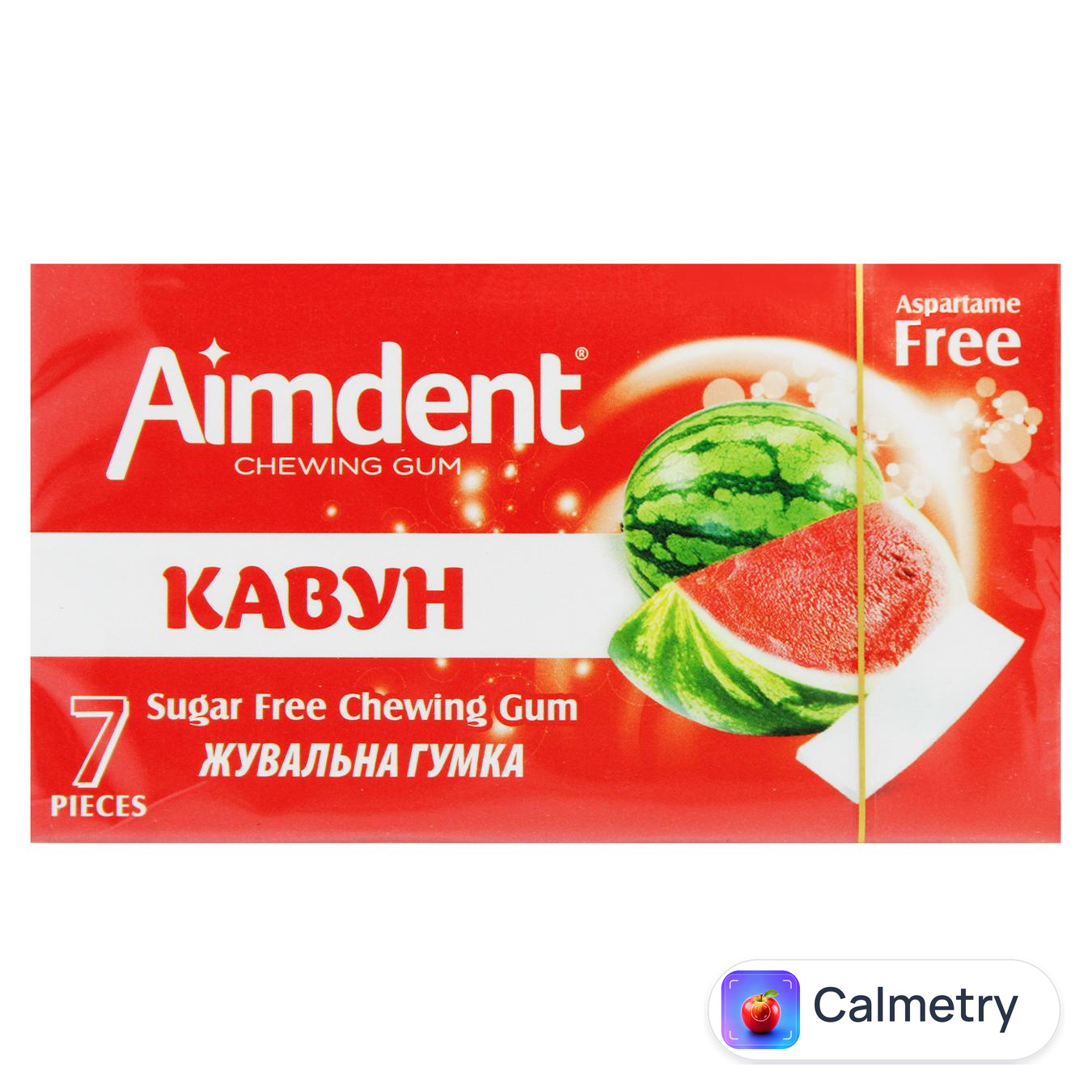 Жувальна гумка Aimdent Кавун 7шт 14,5г
