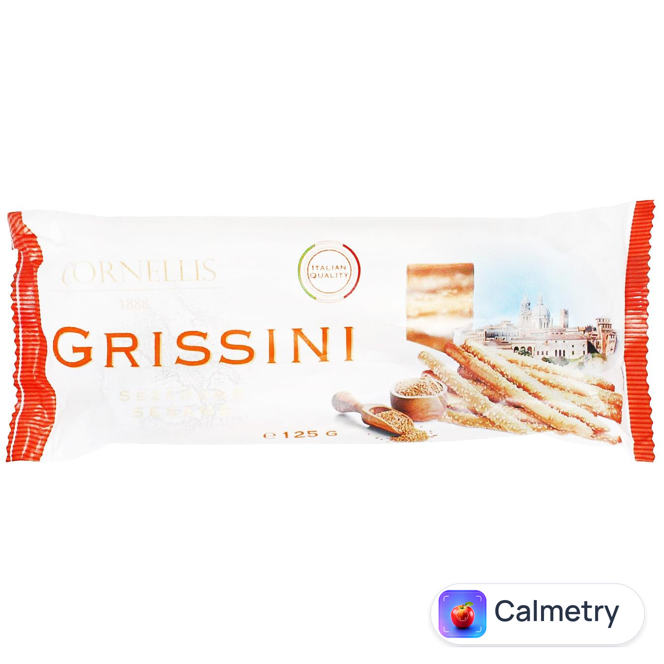 Палички Cornellis Grissini хлібні з насінням кунжуту 125г
