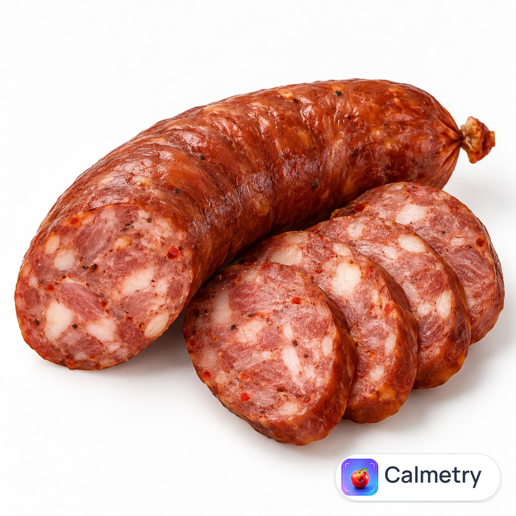 Ковбаса напівкопчена гостра (яловичина з курятиною)