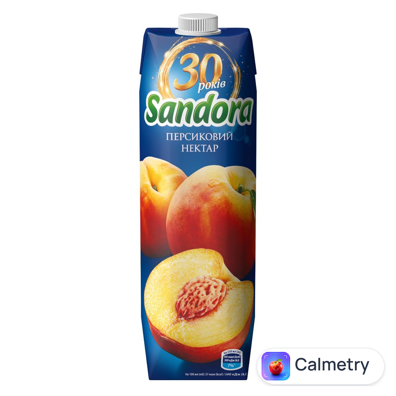 Нектар Sandora персиковий 0,95л