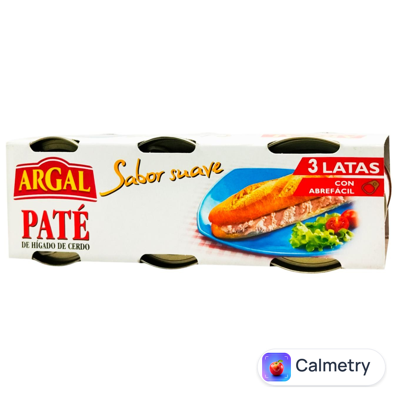Паштет Argal печінковий 80г*3шт