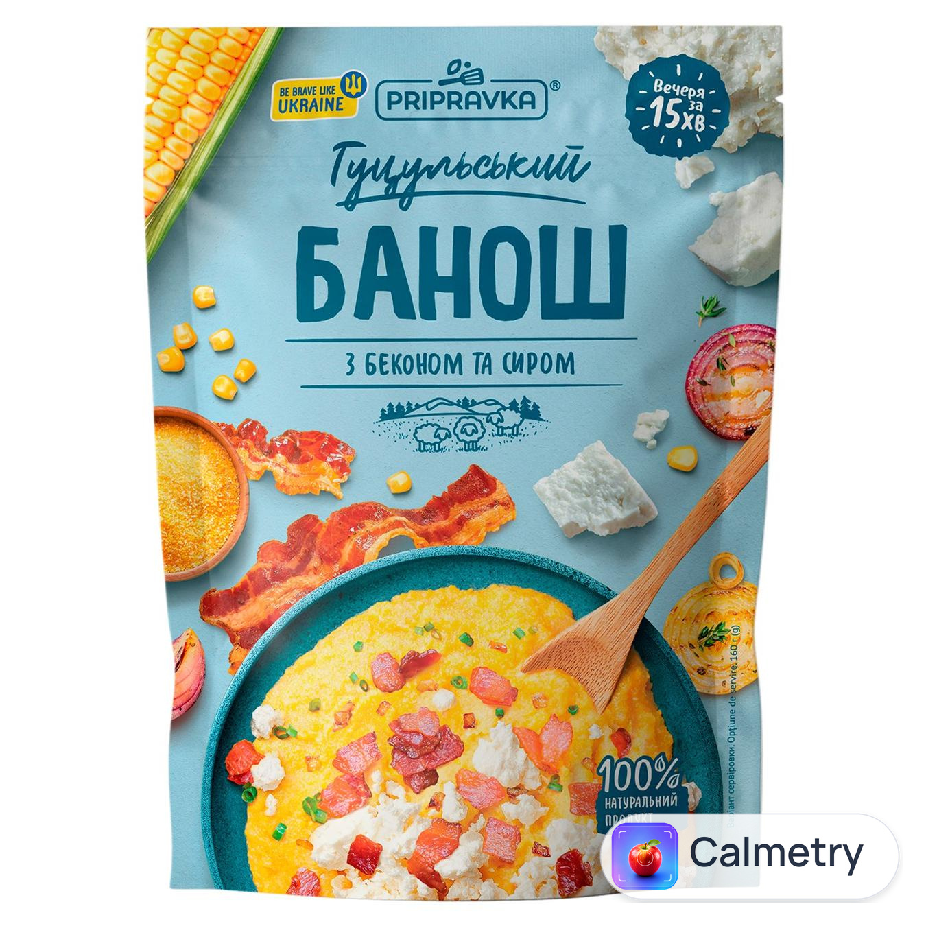 Суміш Pripravka Банош Гуцульський з беконом та сиром 160г