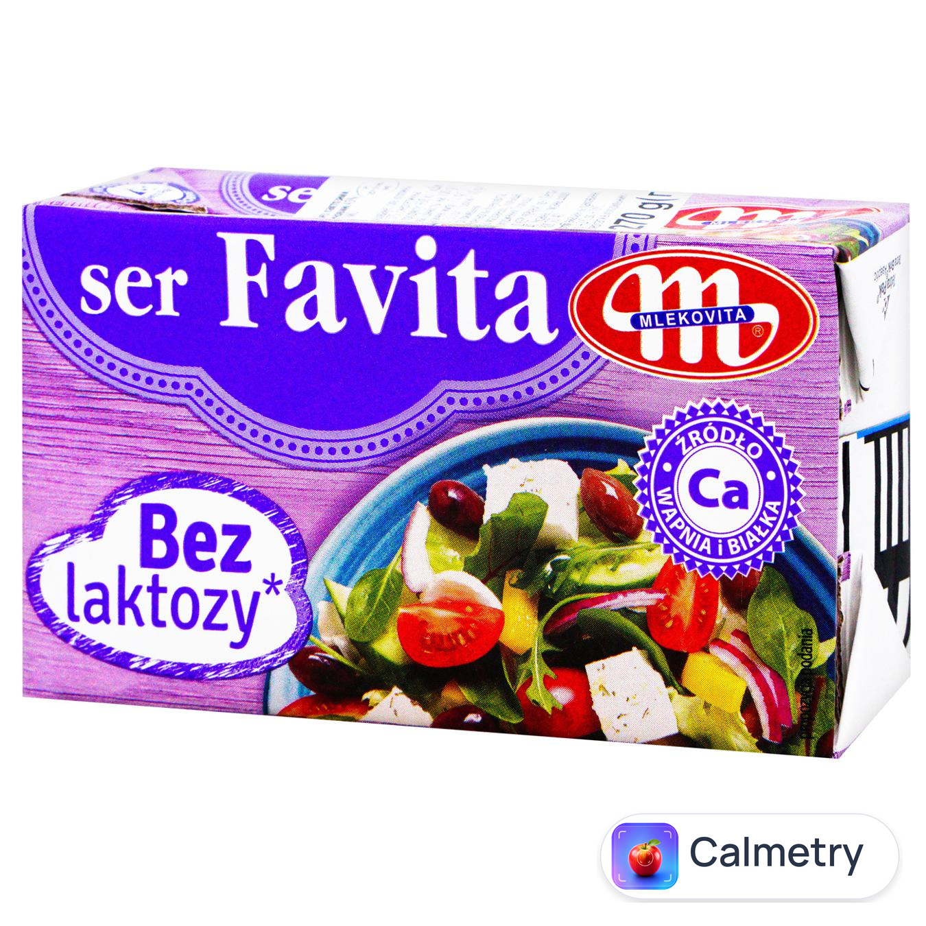 Сир Mlekovita Favita м'який безлактозний 45% 270г
