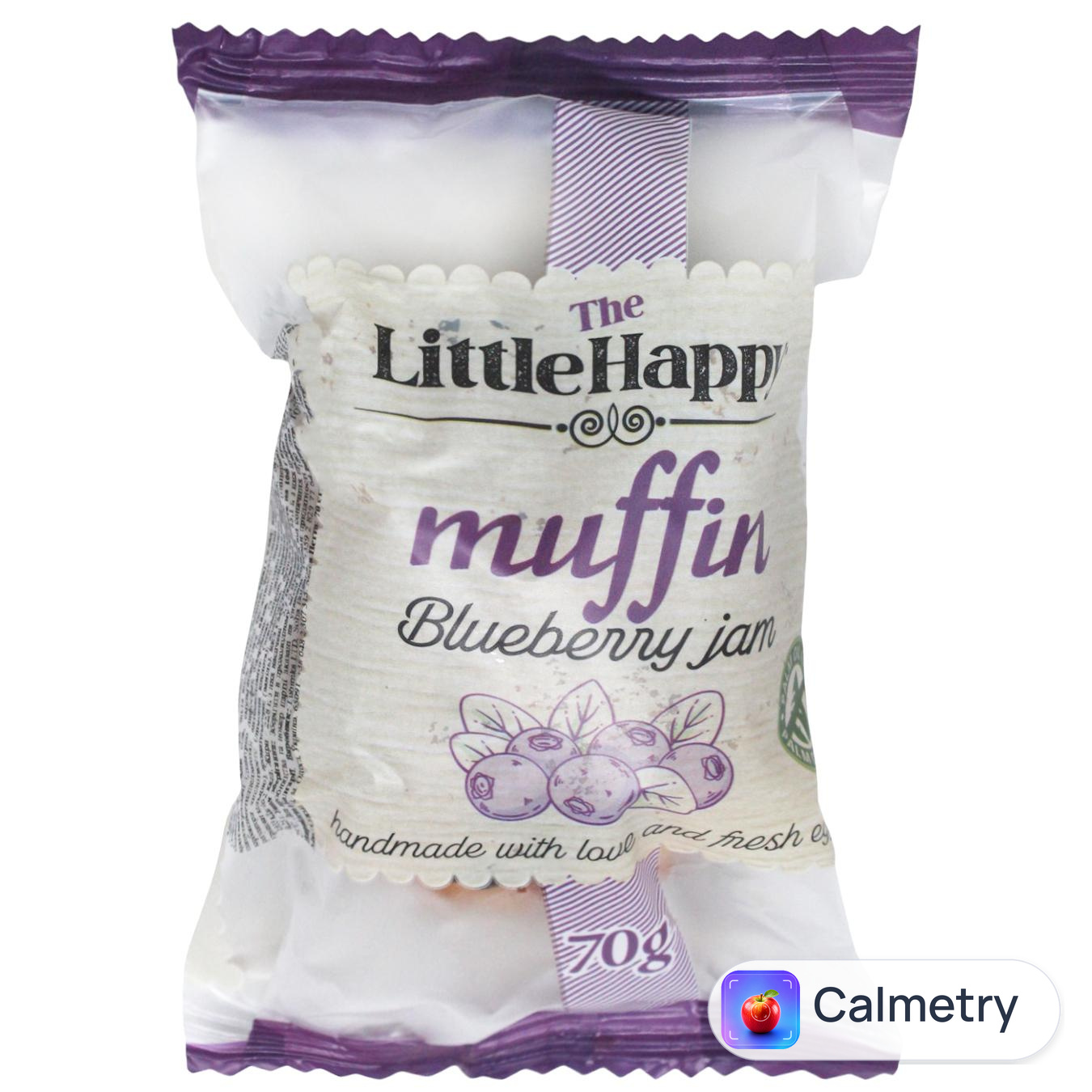 Мафін Little Happy з чорничним джемом 70г
