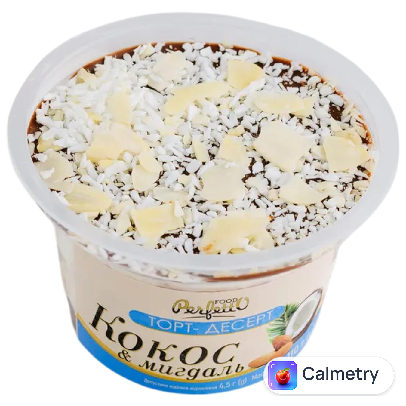 Торт Perfetto Кокос та мигдаль 110г