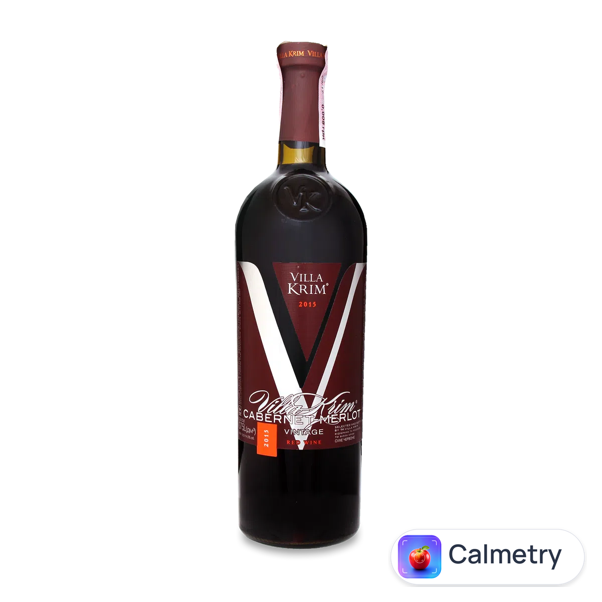 Вино Villa Krim Cabernet Merlot Vintage червоне сухе 0,75л Villa UA