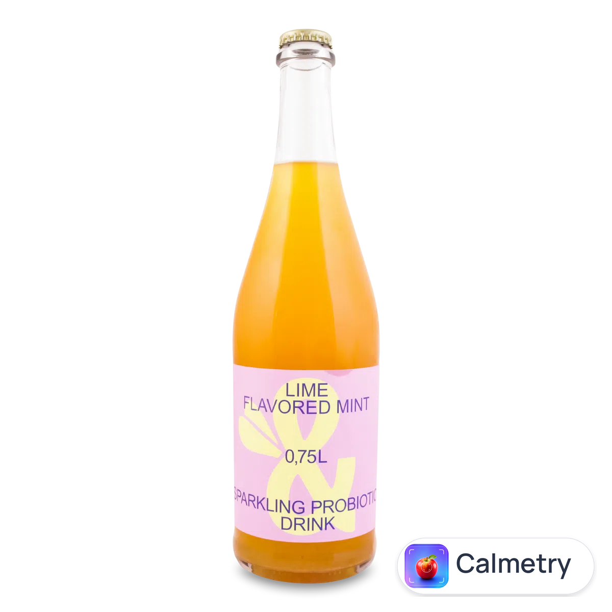 Напій ігристий «Лавка Традицій» Bee&Tea лайм-м'ята безалкогольний 0,75л