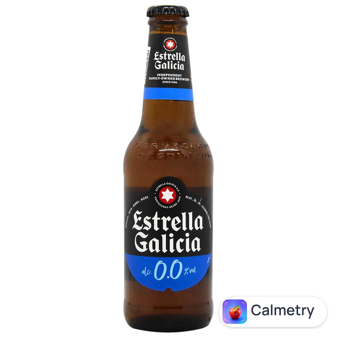 Пиво Estrella Galicia безалкогольне 0,33л