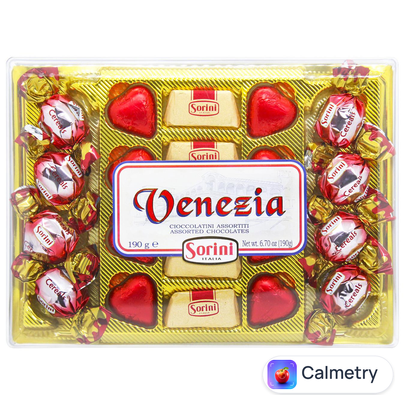 Цукерки Sorini Асорті Венеція 190г
