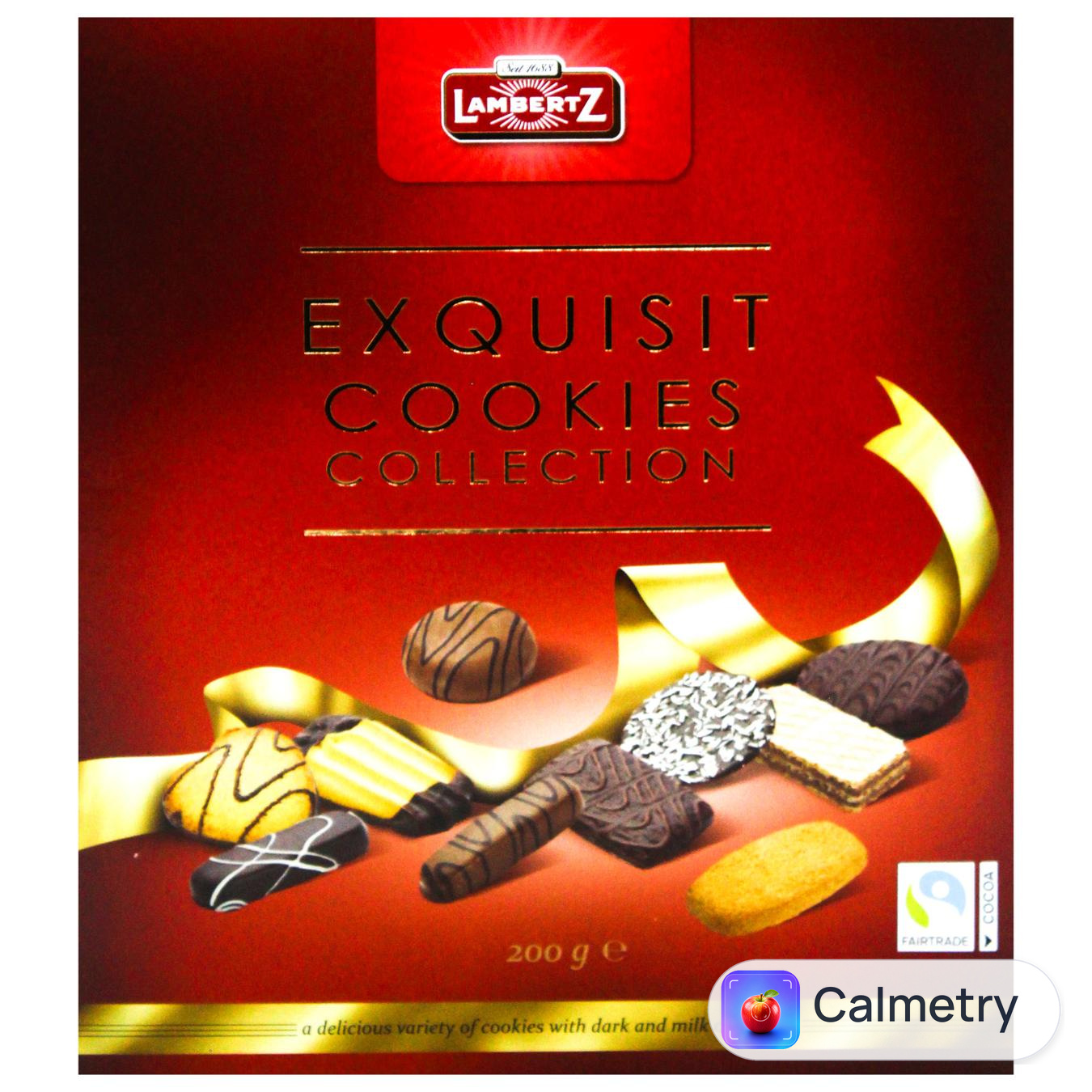 Печиво Lambertz Exqusit асорті 200г — фото продукту