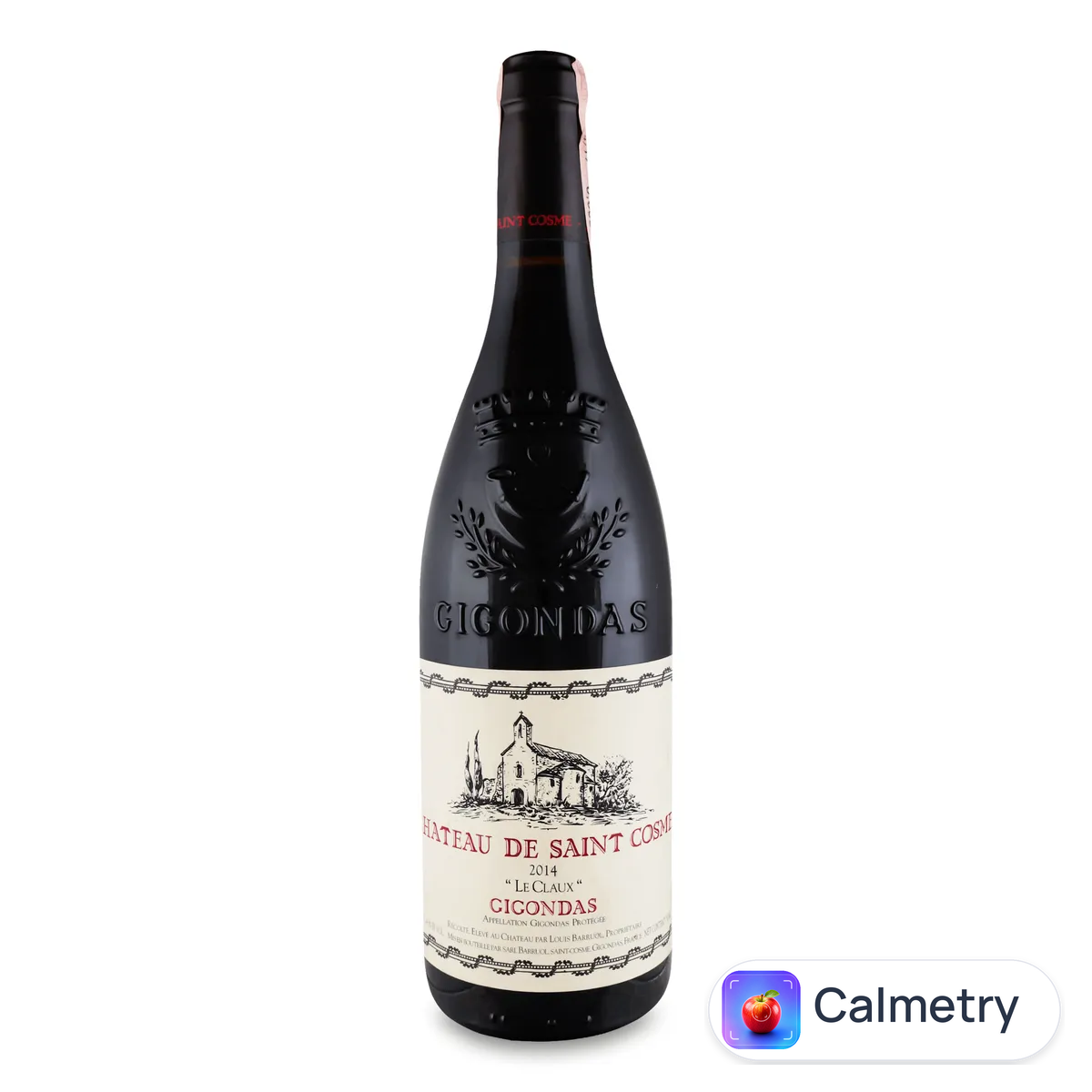 Вино Chateau de Saint Cosme Gigondas Le Claux 2014 0,75л