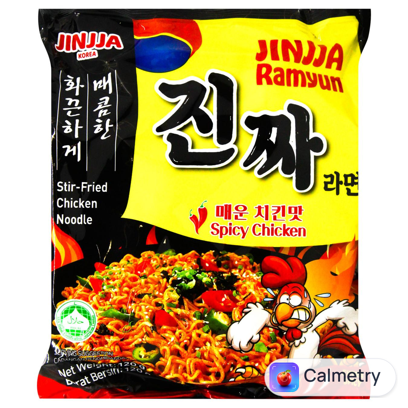 Локшина Jinjja Ramyun зі смаком гострої курки 120г