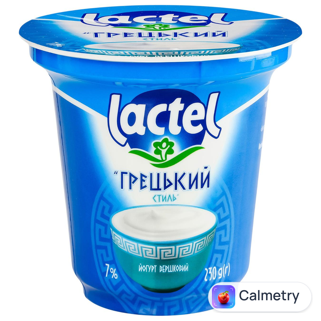Йогурт Lactel Грецький стиль вершковий 7% 230г