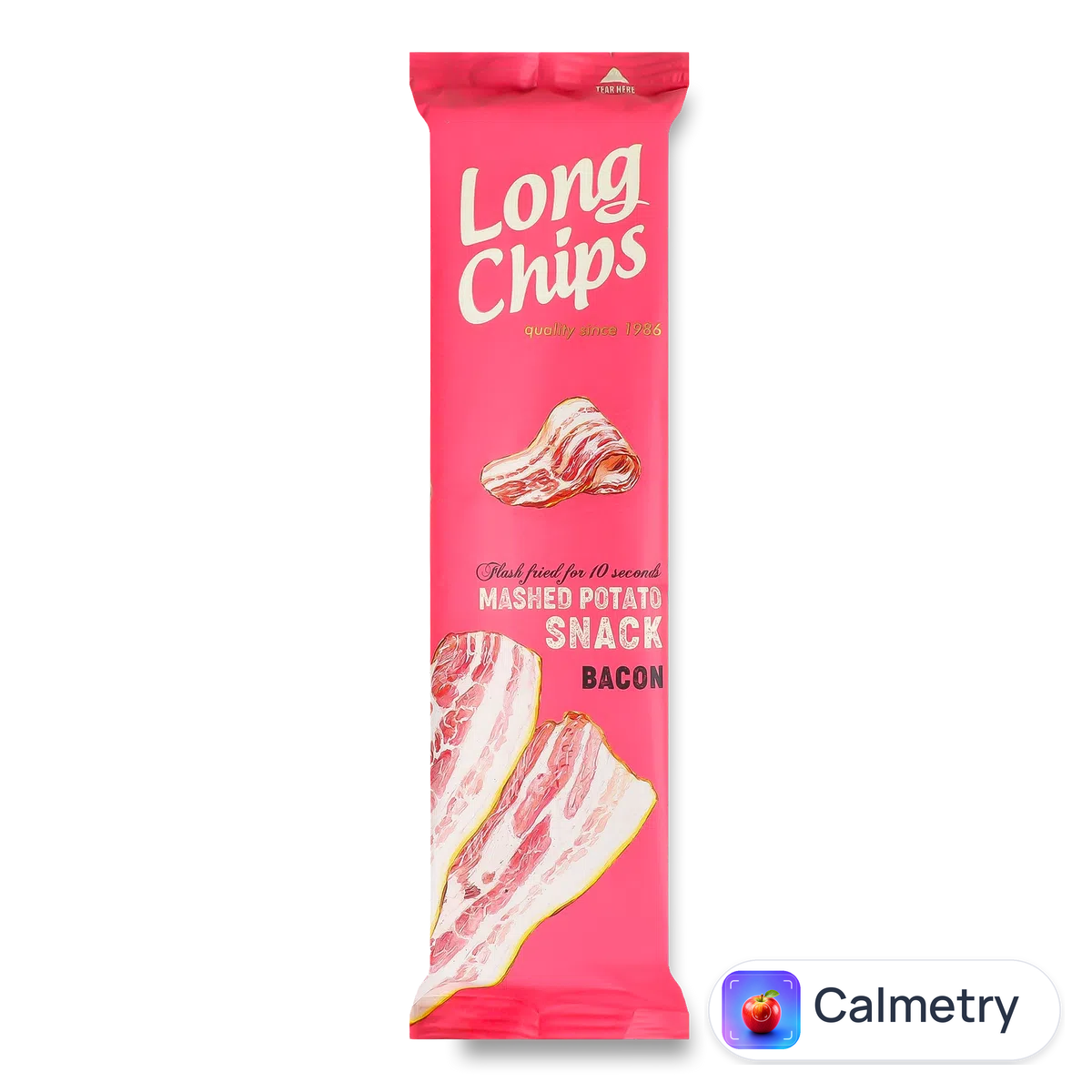 Закуска Long Chips з ароматом бекону 75г