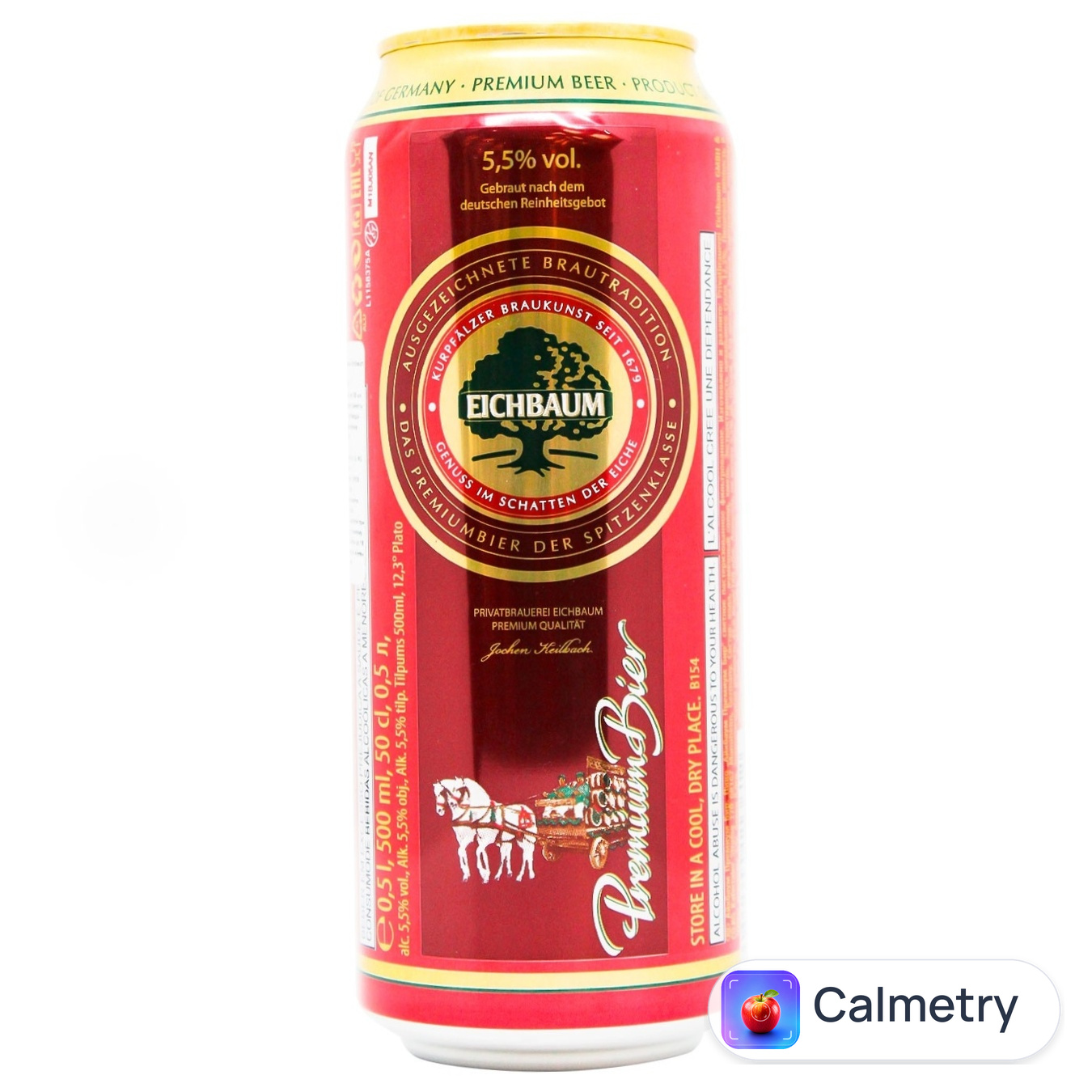 Пиво Eichbaum Premium світле 5,5% 0,5л