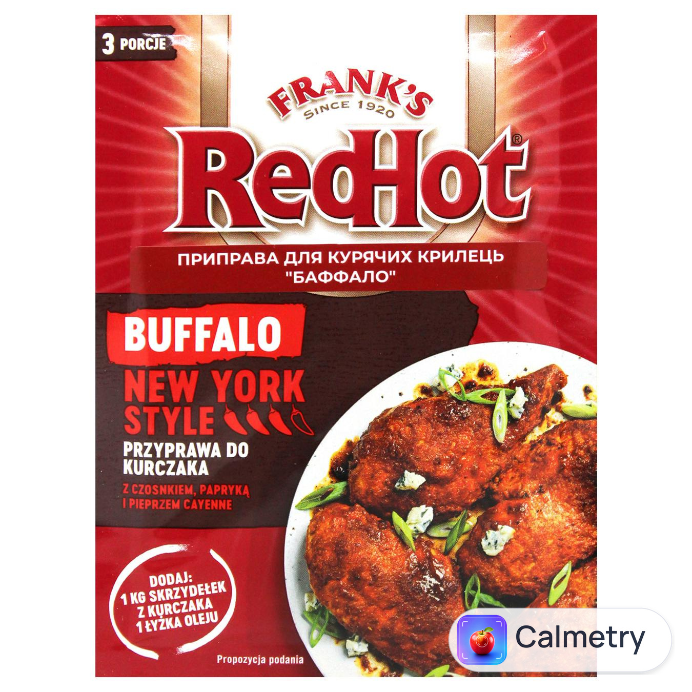 Приправа Frank's Red Hot для курячих крилець Баффало 20г