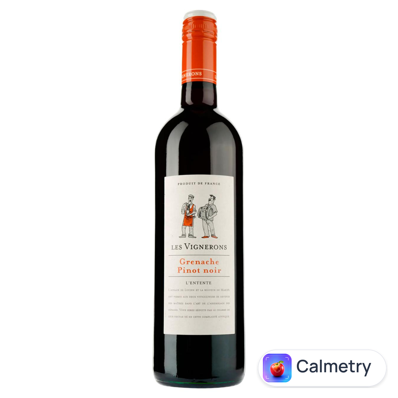 Вино Les Vignerons Grenache Pinot Noir червоне сухе 13,5% 0,75л
