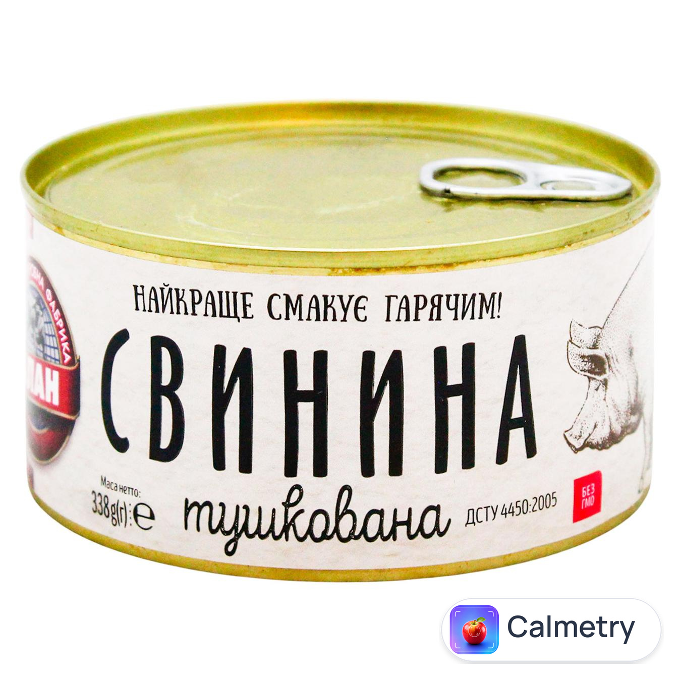 Консерви Алан Свинина тушкована 338г