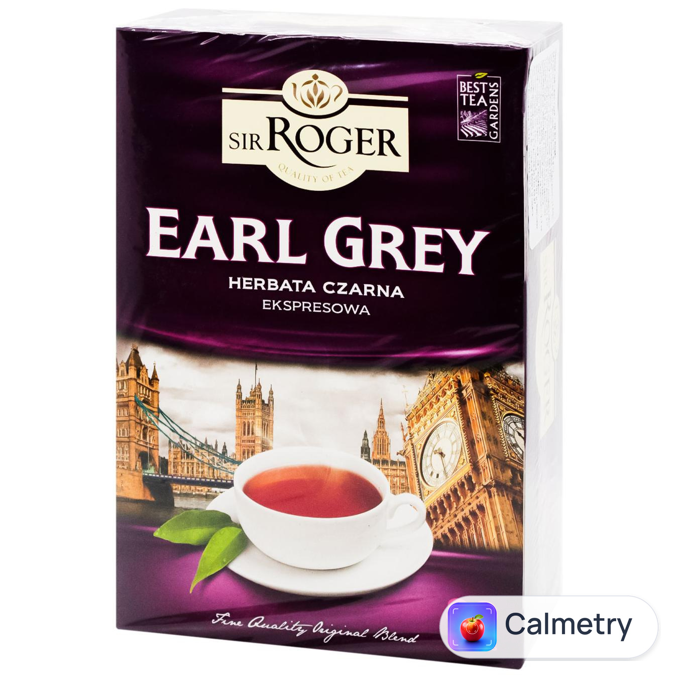 Чай чорний Sir Roger Ерл Грей 1,5г*80шт
