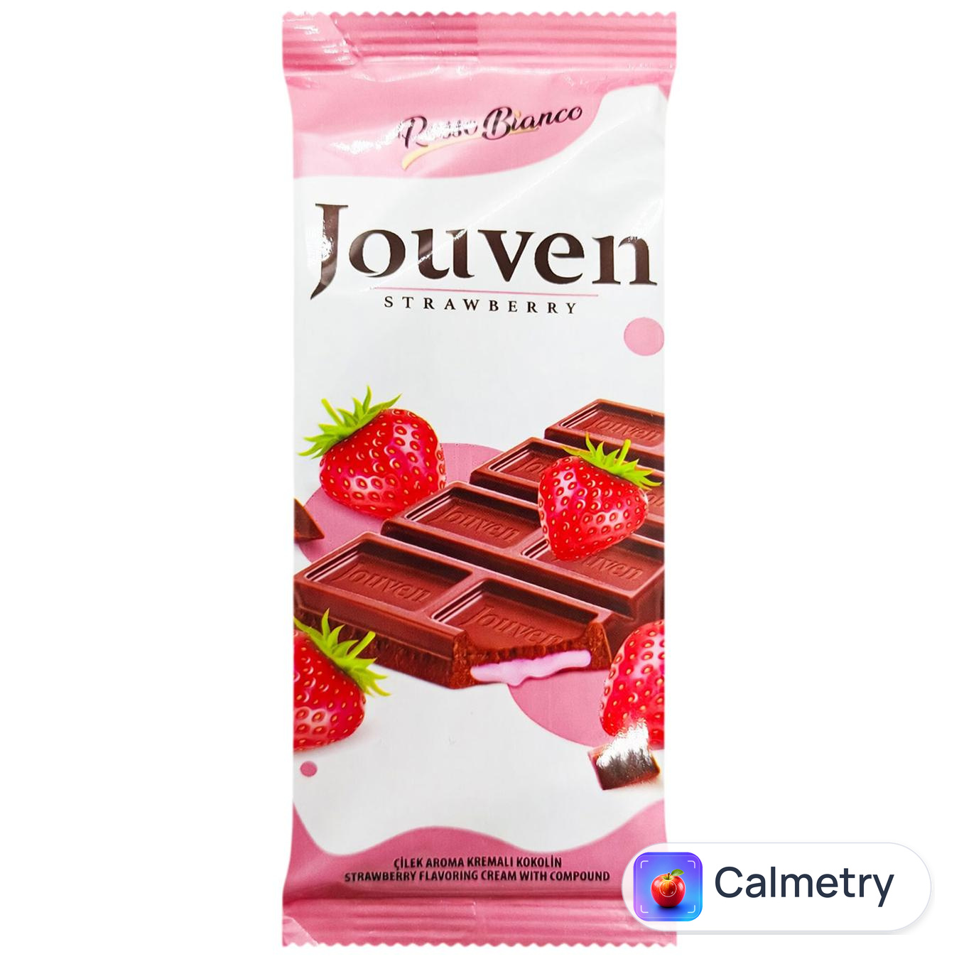 Шоколад Rosso Bianco Jouten Полуниця 50г