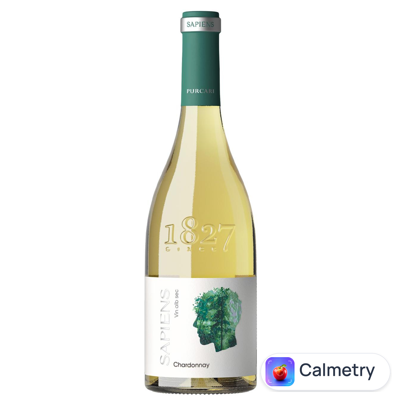 Вино Purcari Sapiens Chardonnay біле сухе 12,5% 0,75л — фото продукту
