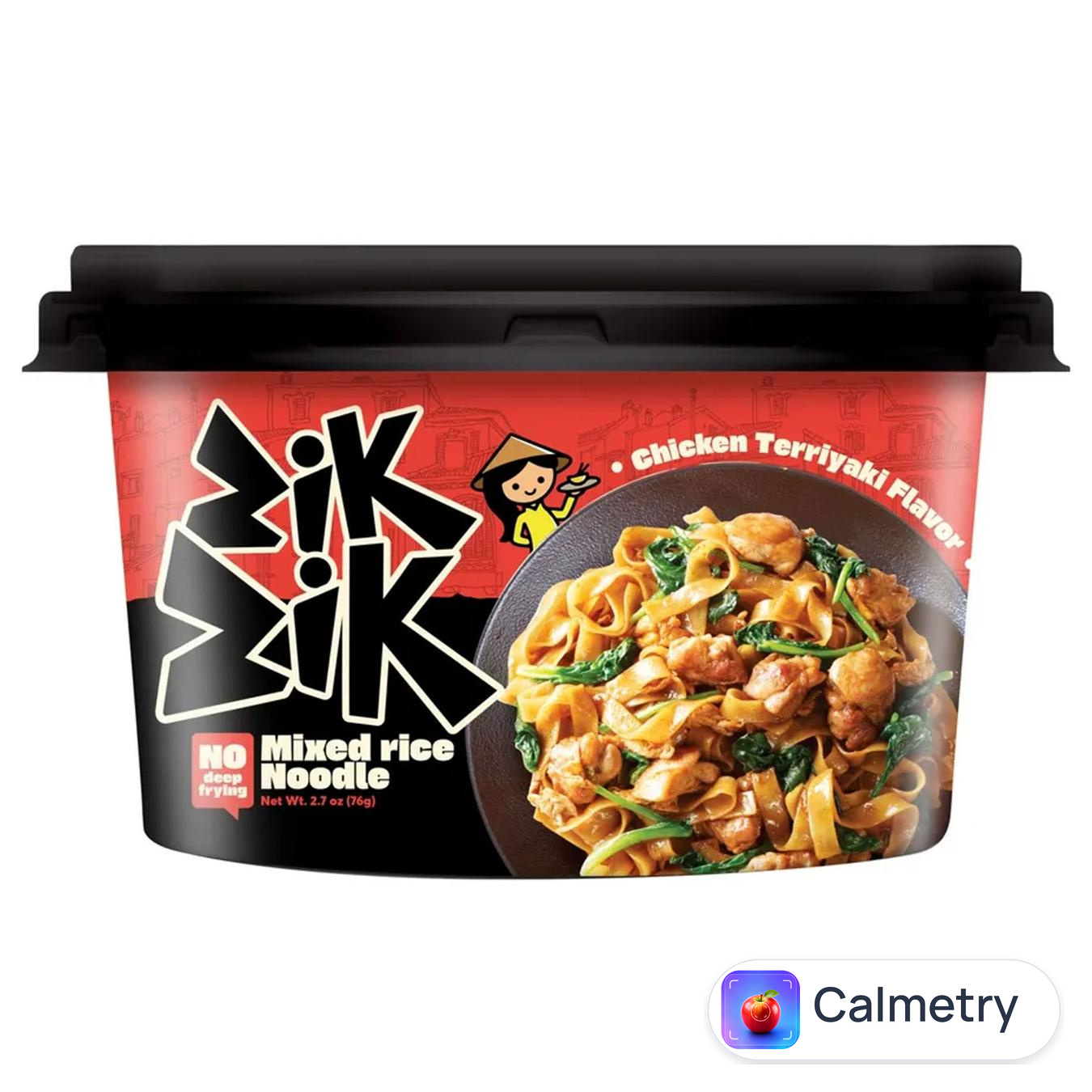 Локшина рисова ZikZik Chiken Teriyaki 76г