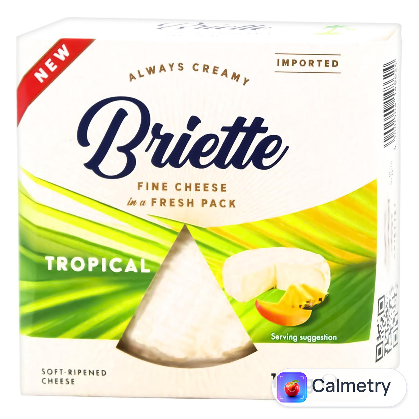 Сир Briette Tropical 60% 125г