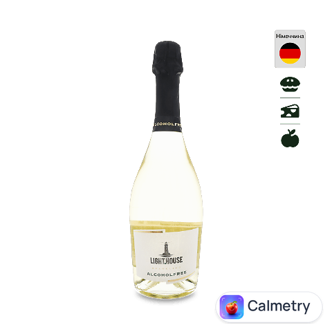 Вино ігристе Light House безалкогольне, 0,75л