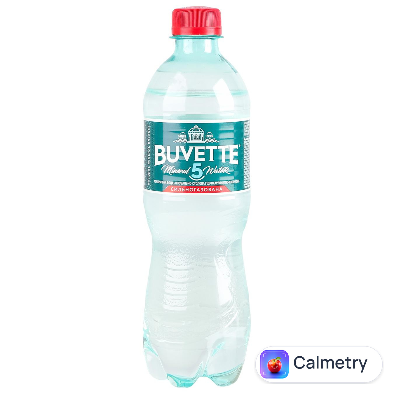 Вода мінеральна Buvette №5 сильногазована 0,5л