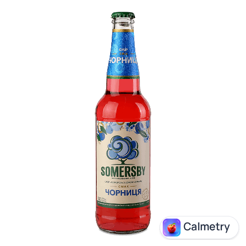 Сидр Somersby з соком чорниці, 0,5л
