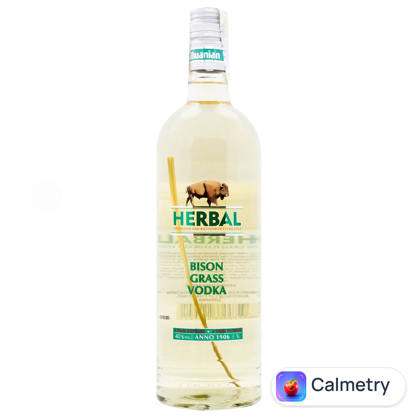 Горілка Herbal Bison Grass Vodka 40% 1л