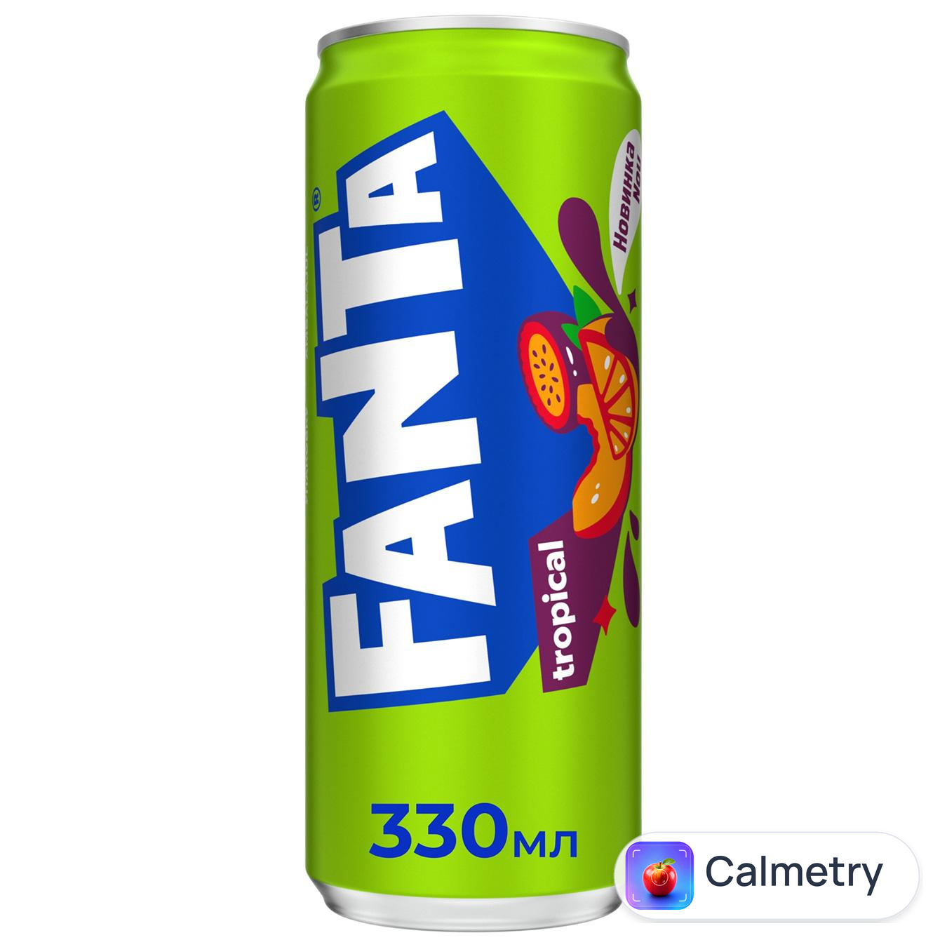 Напій газований Fanta Tropical Exotic 0,33л