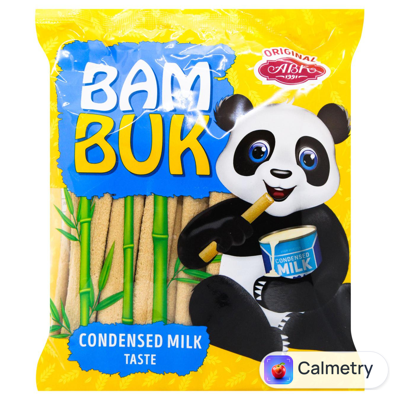 Снеки мультизлакові Бам-Бук зі смаком згущеного молока 200г — фото продукту