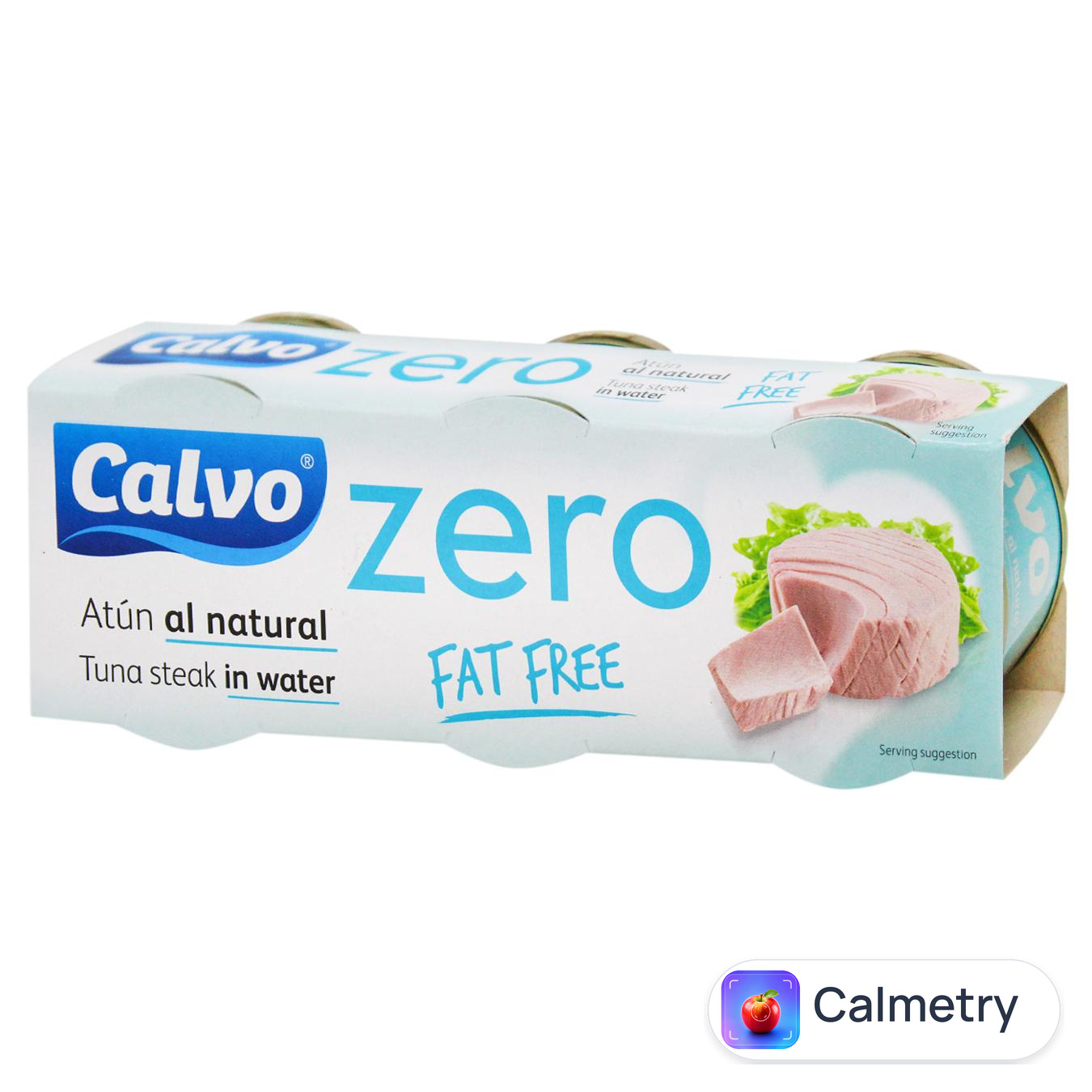 Тунець Calvo Zero у власному соку 3*65г — фото продукту