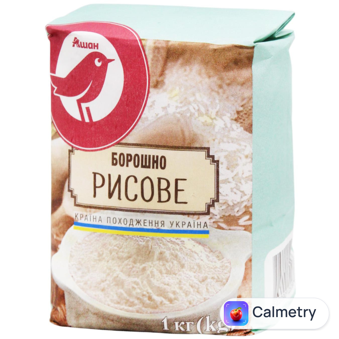 Борошно Auchan рисове 1кг