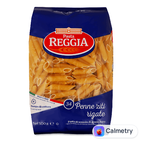 Вироби макаронні Pasta Reggia «Пенне Дзіті Рігате», 500г
