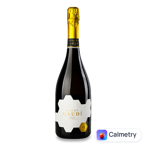 Вино ігр Cavas Hill Panot Gaudi Reserva Brut біле, 0,75л